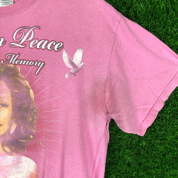 Rare Whitney Houston 2Side RIP Rest In Piece Shirt - Picture 3 of 9